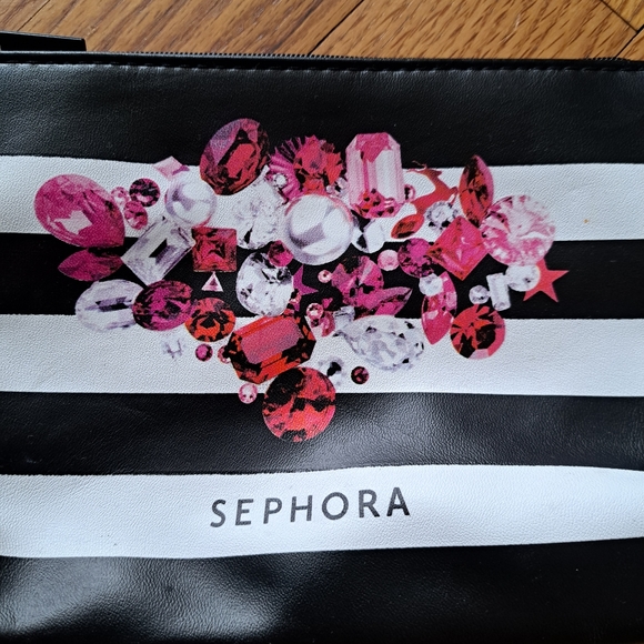 Sephora Striped Makeup Bag - Picture 4 of 7